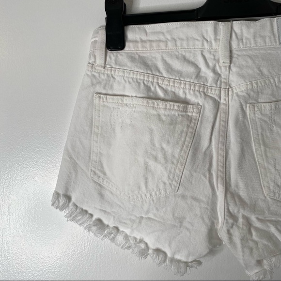 pistola Gigi Cut Off Denim Short in Polarize - Picture 9 of 12